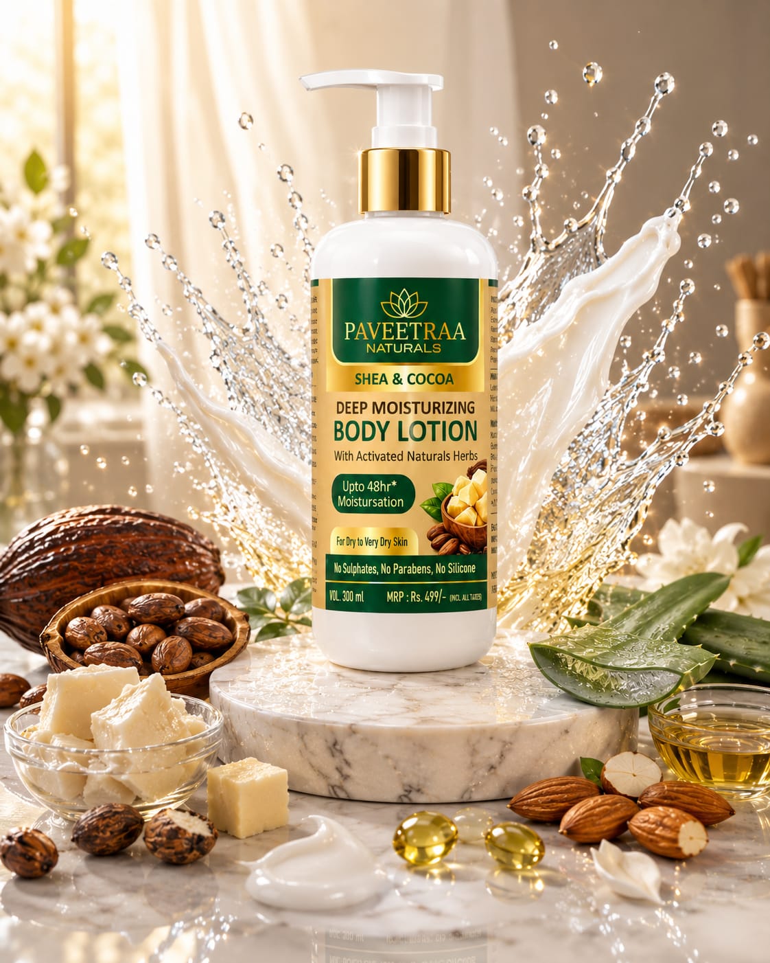 Paveetraa Naturals Body Lotion 300ml